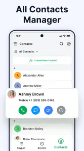 Contacts - Calls, Phone Dialer screenshot