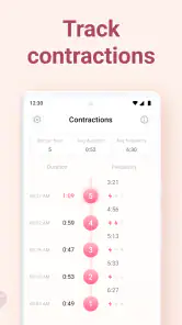 Contraction Timer & Counter screenshot