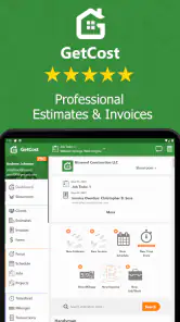 Contractor Estimate & Invoice screenshot