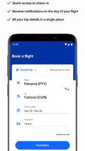 Copa Airlines screenshot