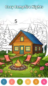 Country Living Color by Number screenshot