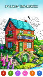 Country Living Color by Number screenshot