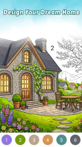 Country Living Color by Number screenshot