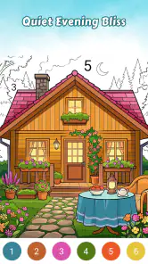 Country Living Color by Number screenshot