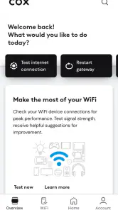 Cox Panoramic Wifi screenshot