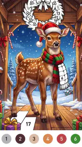 Cozy Christmas Color screenshot