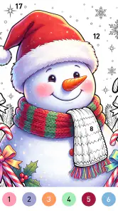 Cozy Christmas Color screenshot