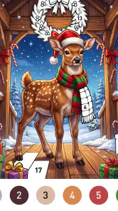 Cozy Christmas Color screenshot