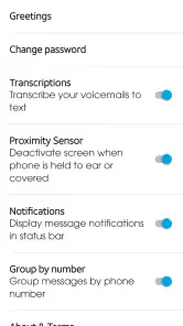 Cricket Visual Voicemail screenshot