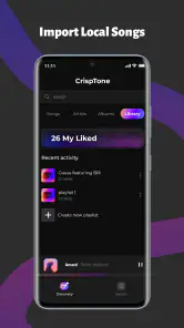 CrispTone: Offline Music screenshot