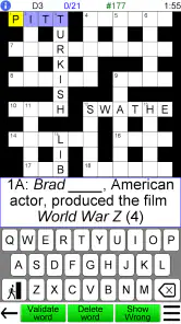 Crossword Unlimited screenshot