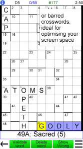 Crossword Unlimited screenshot