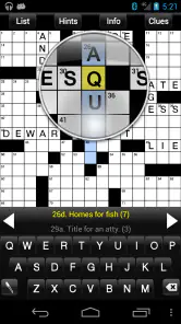 Crosswords screenshot