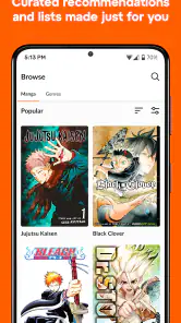 Crunchyroll Manga screenshot