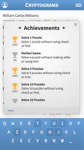 Cryptogram · Cryptoquote Game screenshot