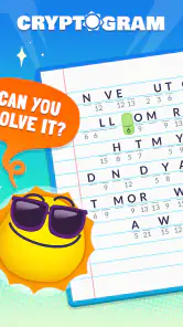 Cryptogram: Logic Puzzle Game screenshot