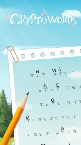 Cryptoscapes - Brain Word Game screenshot