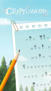 Cryptoscapes - Brain Word Game screenshot