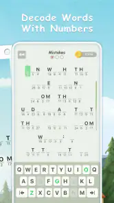 Cryptoscapes - Brain Word Game screenshot