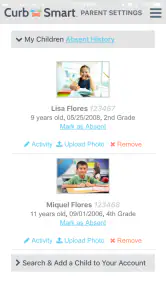 CurbSmart Parent screenshot