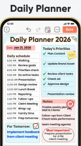 Daily Planner, To Do List screenshot