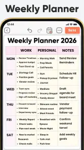 Daily Planner, To Do List screenshot