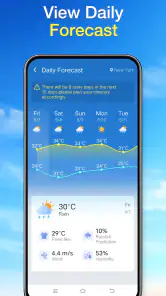Daily Weather Alarm - Radar screenshot