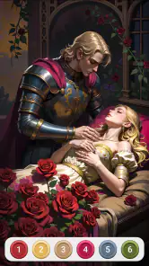 Dark Fairytale Color by Number screenshot