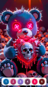 Dark Fairytale Color by Number screenshot