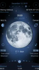 Deluxe Moon - Moon Calendar, P screenshot