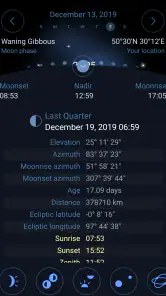Deluxe Moon - Moon Calendar, P screenshot