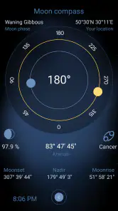 Deluxe Moon - Moon Calendar, P screenshot