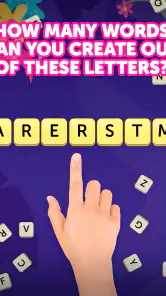 Dice Words - Fun Word Game screenshot