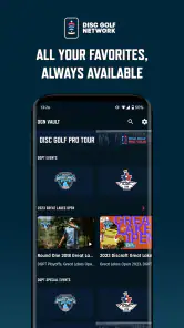 Disc Golf Network screenshot