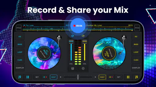 DJ Music mixer - DJ Mix Studio screenshot