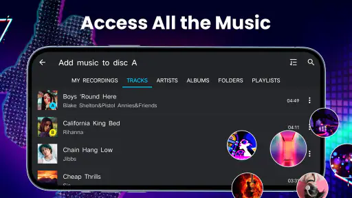 DJ Music mixer - DJ Mix Studio screenshot