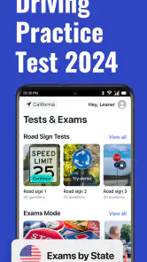 DMV Permit Practice Test 2025 screenshot