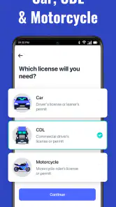 DMV Permit Practice Test 2025 screenshot