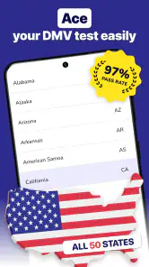 DMV Practice Test: Permit 2026 screenshot