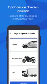 DMV Prueba de Práctica 2024 screenshot