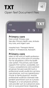 Document Reader & Viewer screenshot