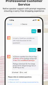 Doorzo - Japan proxy services screenshot