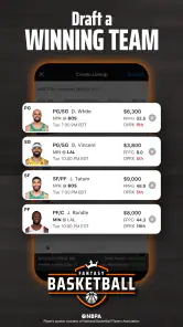 DraftKings Fantasy Sports screenshot