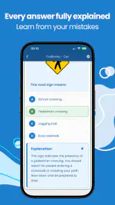 Driver's License Practice Test screenshot