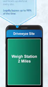 FleetworthyGO (Drivewyze) screenshot