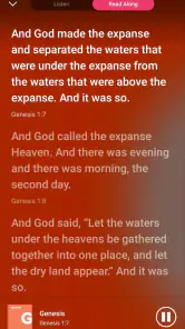Dwell: Audio Bible screenshot