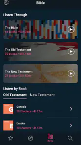 Dwell: Audio Bible screenshot