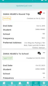 Edulog Parent Portal screenshot