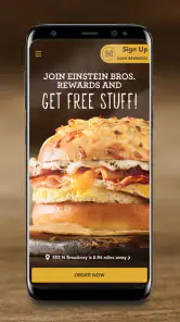 Einstein Bros Bagels screenshot