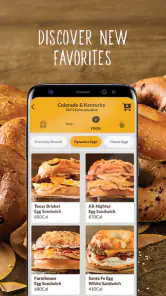 Einstein Bros Bagels screenshot